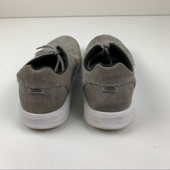 Vans Grey Suede Ultra Cush Lite  Sneakers size 7 ½ - Picture 4 of 8